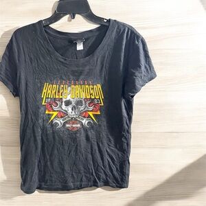 Harley Davidson Women's Daytona Beach, Florida Short Sleeve Shirt Size‎ Large